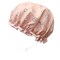 Wrapables Stylish Double Layer Waterproof Shower Caps (Set of 4)